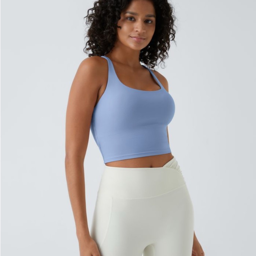 Halara Cropped Yoga Tank Top - Small